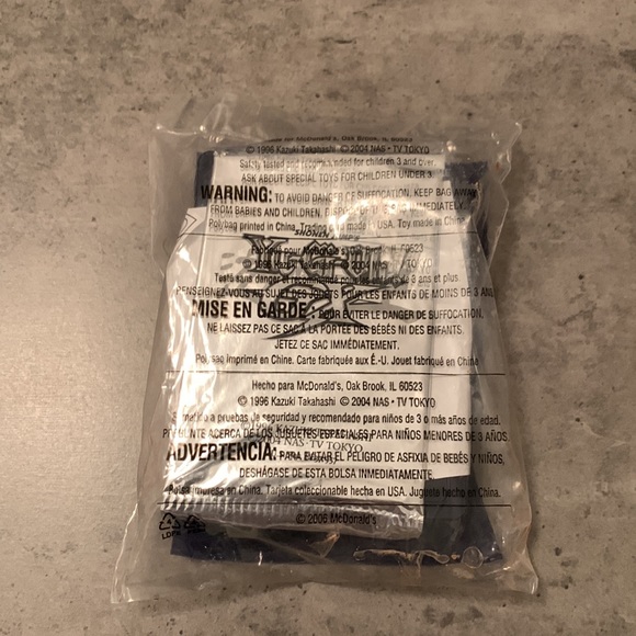 McDonalds Happy Meal Toy Yu-Gi-Oh Elemental Hero Shining Flare Wingman - Picture 2 of 2